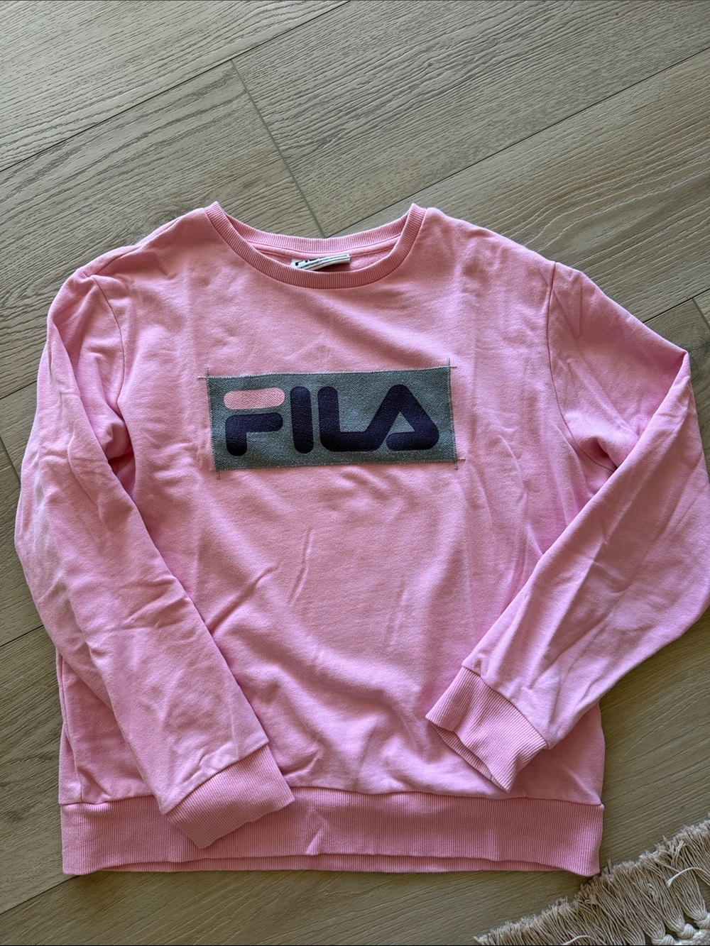New Fila Pink Crewneck Sweatshirt